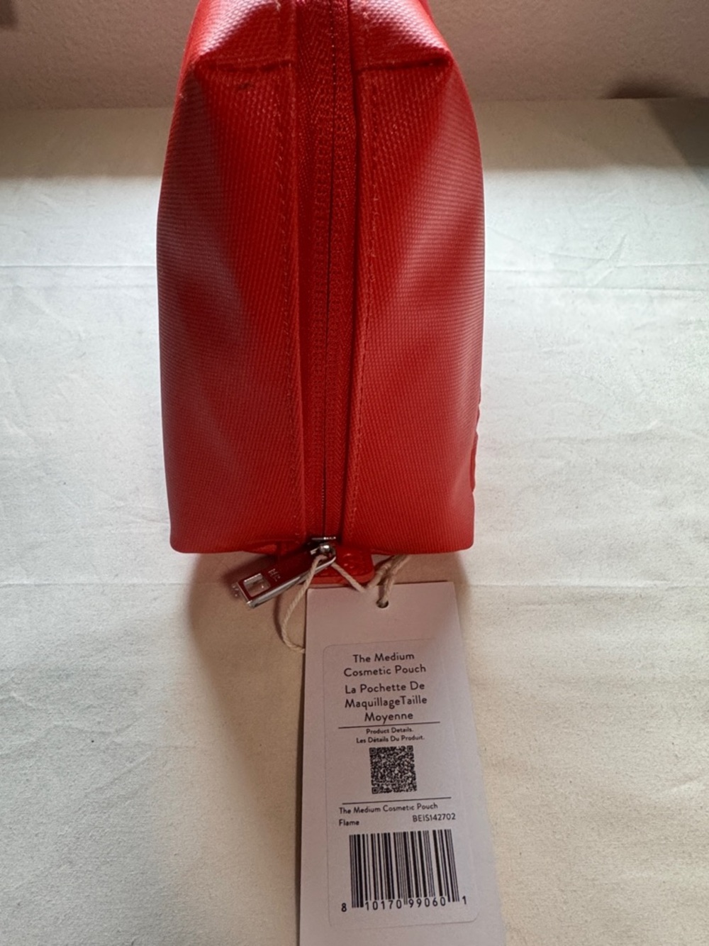 BEIS COSMETIC POUCH - MEDIUM FLAME - Picture 2 of 6